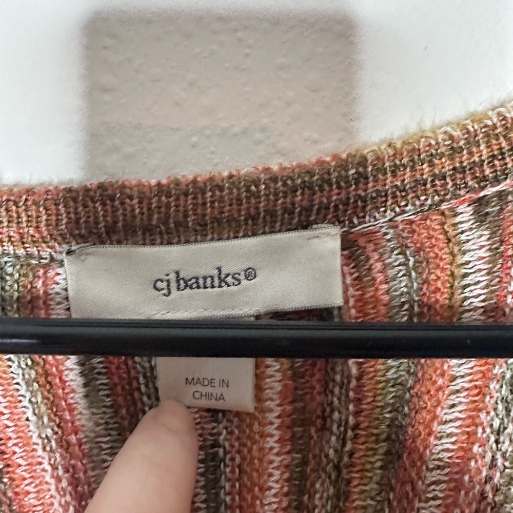 CJ Banks Earthy Tones Women's Cardigan - Picture 2 of 4